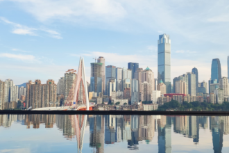 Península de Yuzhong, em Chongqing